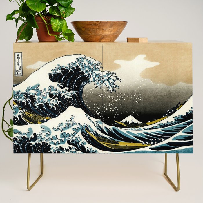 The Great Wave Off Kanagawa ,No.2, Credenza Gallery Image 1