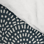 Boho Deco Fan . Navy Comforter Gallery Image 4