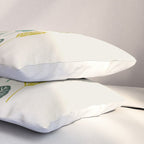 Cat and Plant 49 Pillow Sham Gallery Image 3