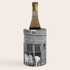 Men Playing Golf, Vintage Black and White Art Wine Chiller Gallery Image 3