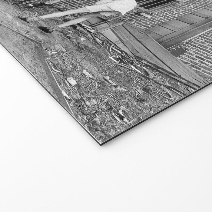Men Playing Golf, Vintage Black and White Art Welcome Mat Gallery Image 2