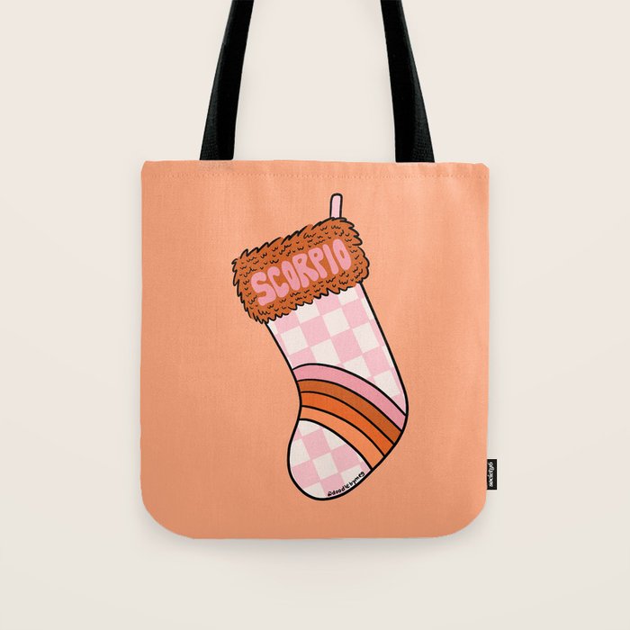 Scorpio Stocking Tote Bag Gallery Image 1