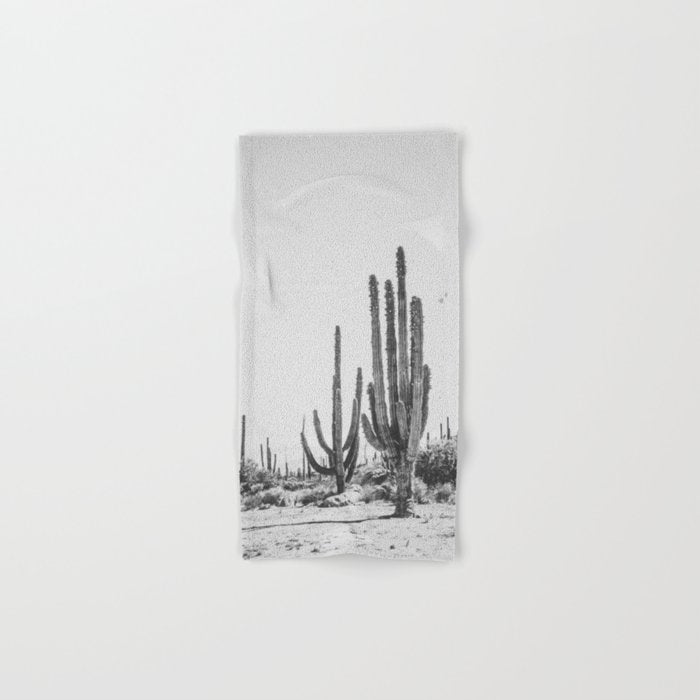 DESERT CACTUS XVII / Baja, Mexico Bath Towel Gallery Image 1