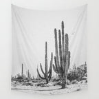 DESERT CACTUS XVII / Baja, Mexico Wall Tapestry Gallery Image 4