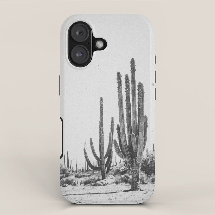 DESERT CACTUS XVII / Baja, Mexico iPhone Case Gallery Image 1