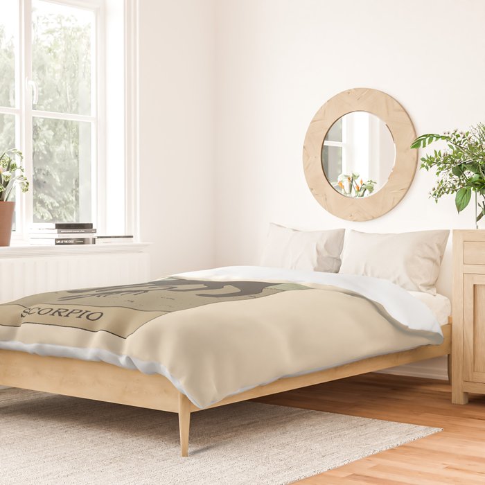 Scorpio Cat Duvet Cover Gallery Image 2