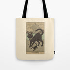 Scorpio Cat Tote Bag Gallery Image 1