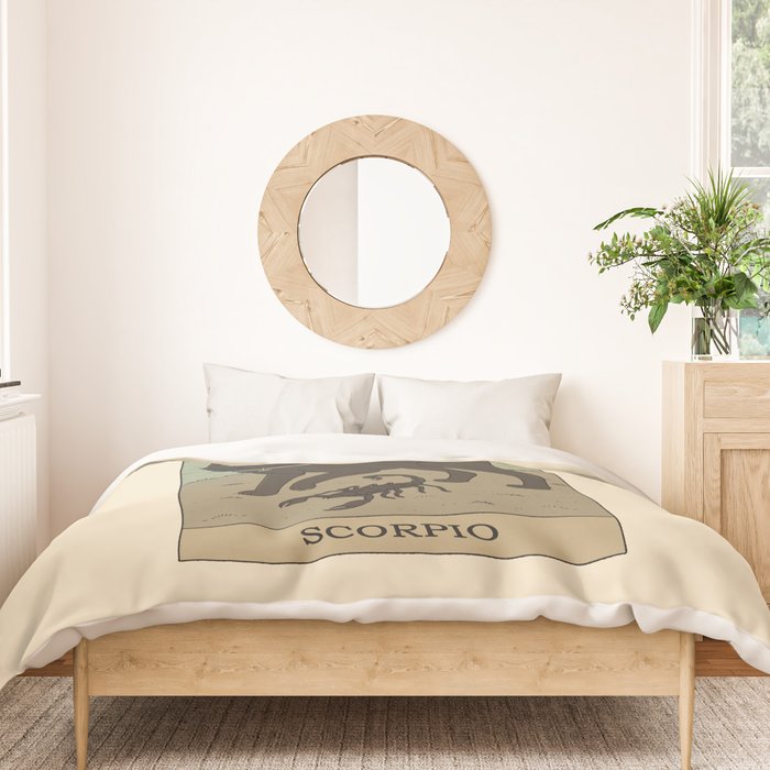 Scorpio Cat Duvet Cover Gallery Image 3