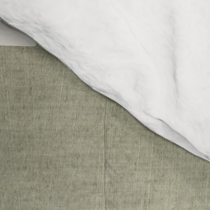 Neutral Olive Green Abstract Artwork  Comforter Gallery Image 4