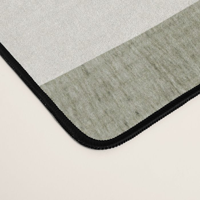 Neutral Olive Green Abstract Artwork  Desk Mat Gallery Image 4