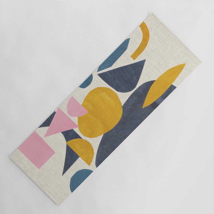 Sunny Blues  Yoga Mat Gallery Image 1