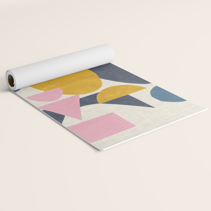 Sunny Blues  Yoga Mat Gallery Image 2