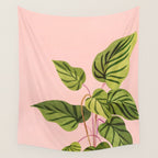 Upstart Pink and Green Houseplant Wall Tapestry Gallery Image 4