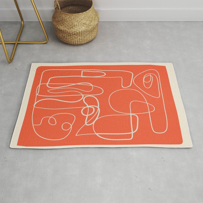 Lines in Space 4 Rug Gallery Image 1
