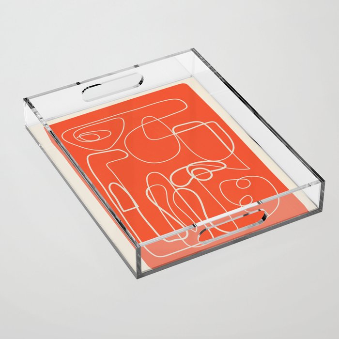 Lines in Space 4 Acrylic Tray Gallery Image 1