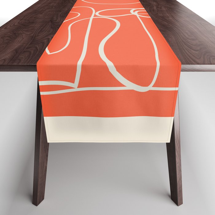 Lines in Space 4 Table Runner Gallery Image 1