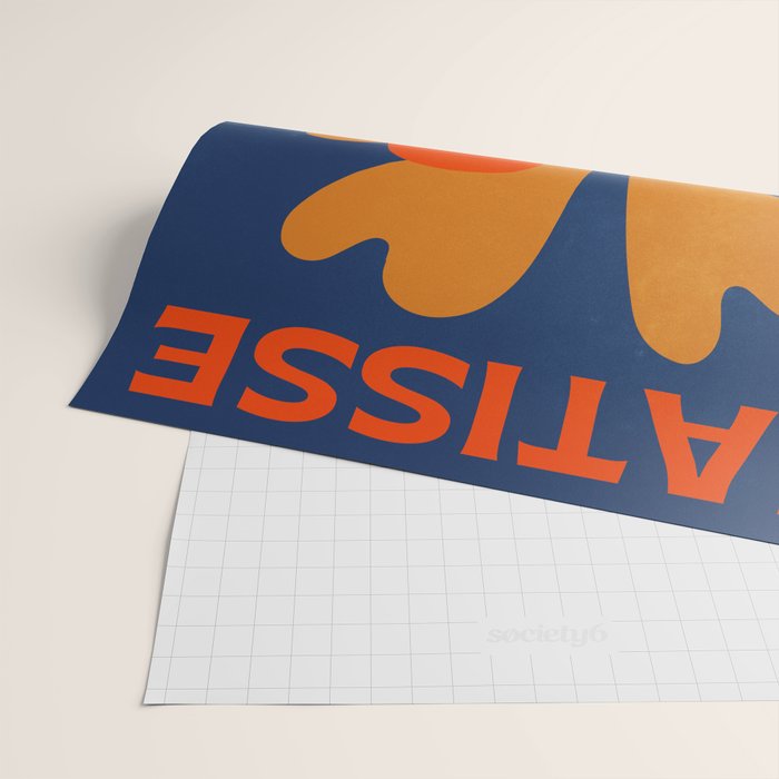 Indigo Sun: Paper Cutouts Matisse Edition Wrapping Paper Gallery Image 2