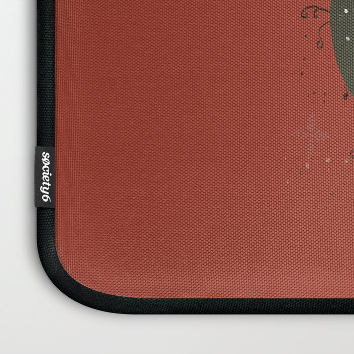 Festive Ho Ho Ho Bauble Red  Laptop Sleeve Gallery Image 3