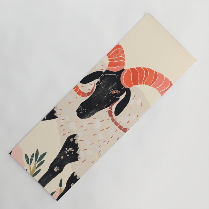 Majestic Ram Yoga Mat Gallery Image 1