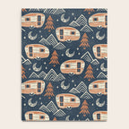 Little Camper - midnight and copper  Notebook Gallery Image 4