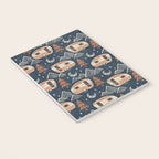 Little Camper - midnight and copper  Notebook Gallery Image 3