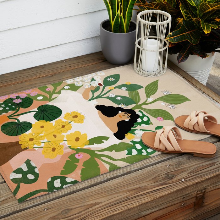 Self Care Outdoor Rug Gallery Image 2