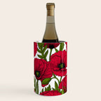 Red Poppy garden 2 Wine Chiller Gallery Image 1