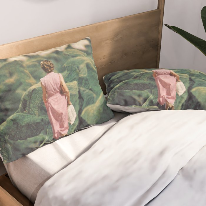 Leaves Pillow Sham Gallery Image 2