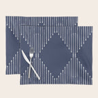 Geo (Navy) Placemat Gallery Image 1