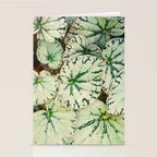 Begonia Leaf Stationery Card Gallery Image 2