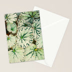 Begonia Leaf Stationery Card Gallery Image 2