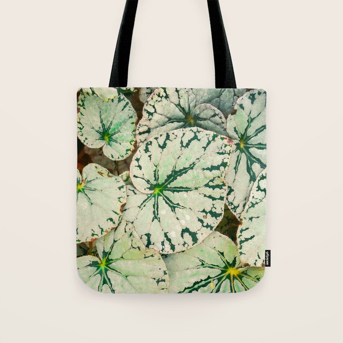 Begonia Leaf Tote Bag Gallery Image 1