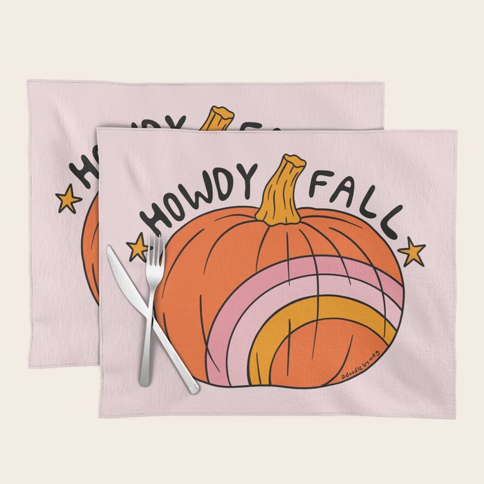 Howdy Fall Placemat Gallery Image 1