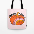 Howdy Fall Tote Bag Gallery Image 1