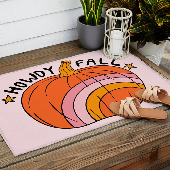 Howdy Fall Outdoor Rug Gallery Image 2