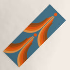 Abstraction_SUN_RISING_RETRO_SPACE_POP_ART_0906S Yoga Mat Gallery Image 1