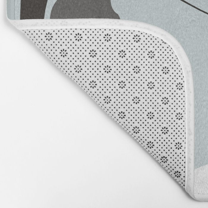 White Vase  Bath Mat Gallery Image 2