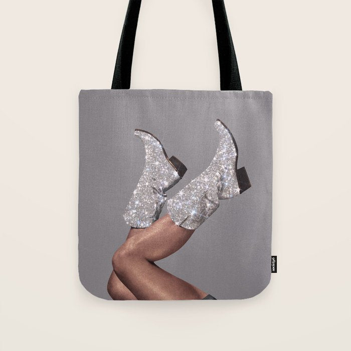 These Boots - Glitter After Hours Tote Bag Gallery Image 1