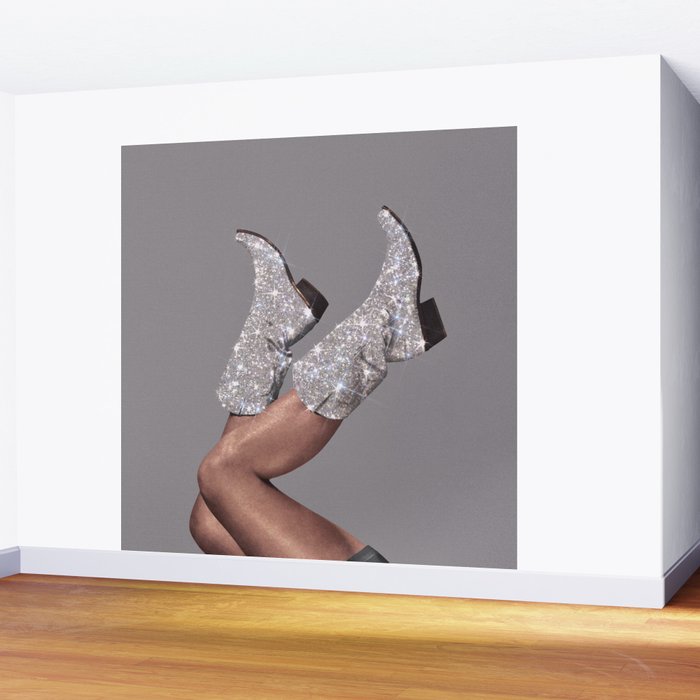 These Boots - Glitter After Hours Wall Mural Gallery Image 2