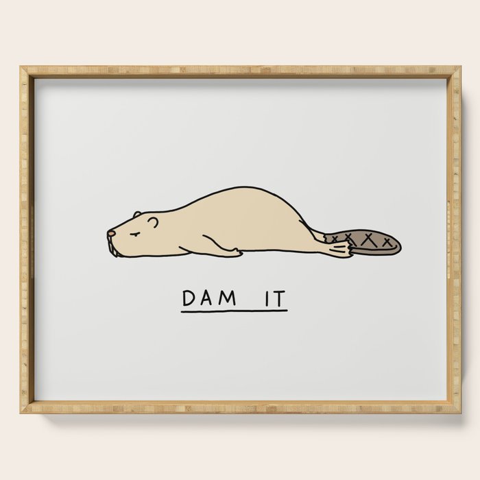 Dam it Serving Tray Gallery Image 1