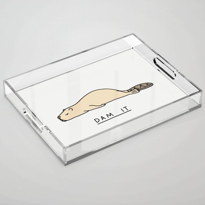 Dam it Acrylic Tray Gallery Image 1