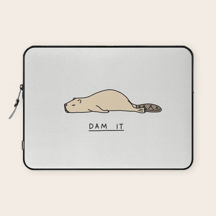 Dam it Laptop Sleeve Gallery Image 1