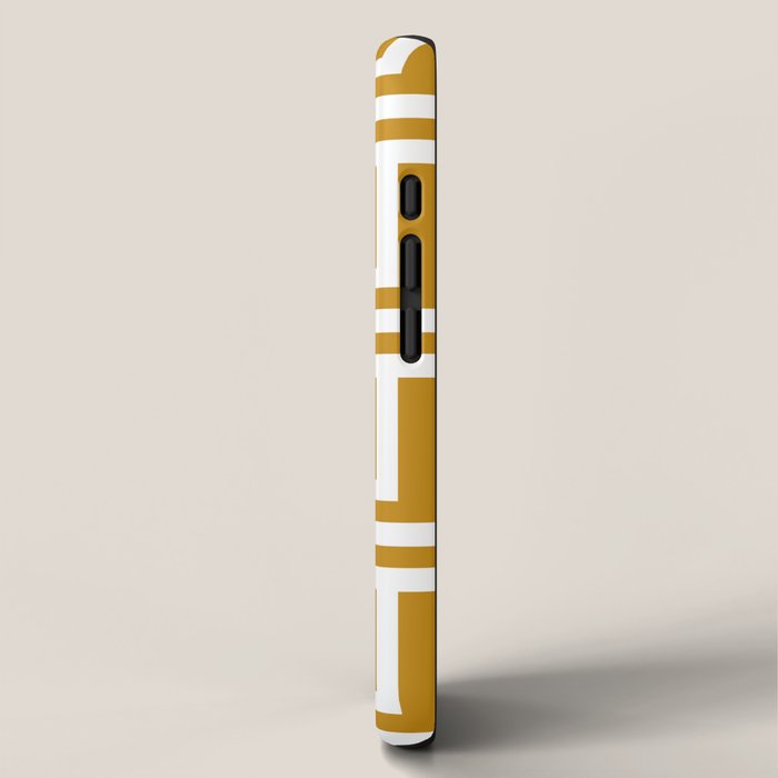 Gold Greek Key iPhone Case Gallery Image 2