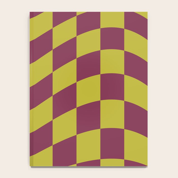 Wavy Ripe Berry x Chartreuse Notebook Gallery Image 4