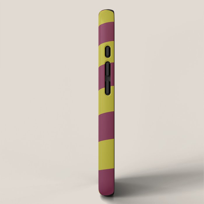 Wavy Ripe Berry x Chartreuse iPhone Case Gallery Image 2