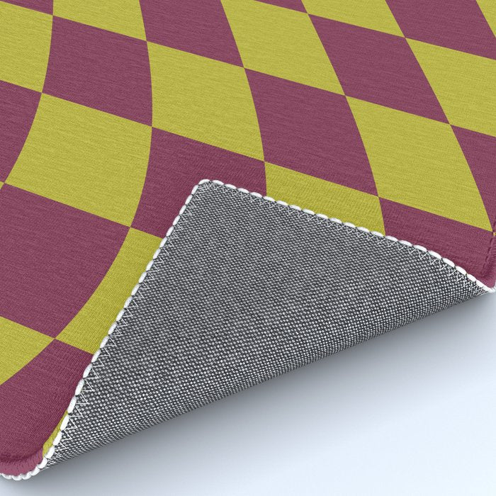 Wavy Ripe Berry x Chartreuse Rug Gallery Image 4