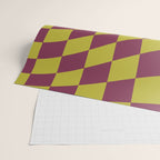 Wavy Ripe Berry x Chartreuse Wrapping Paper Gallery Image 2