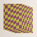 Wavy Ripe Berry x Chartreuse Wrapping Paper Gallery Image 3
