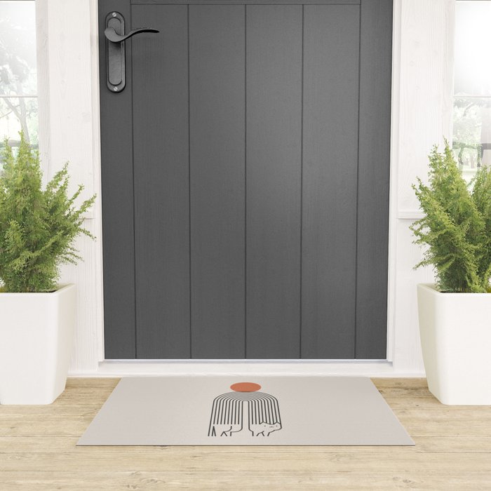 Cat Landscape 94 Welcome Mat Gallery Image 3