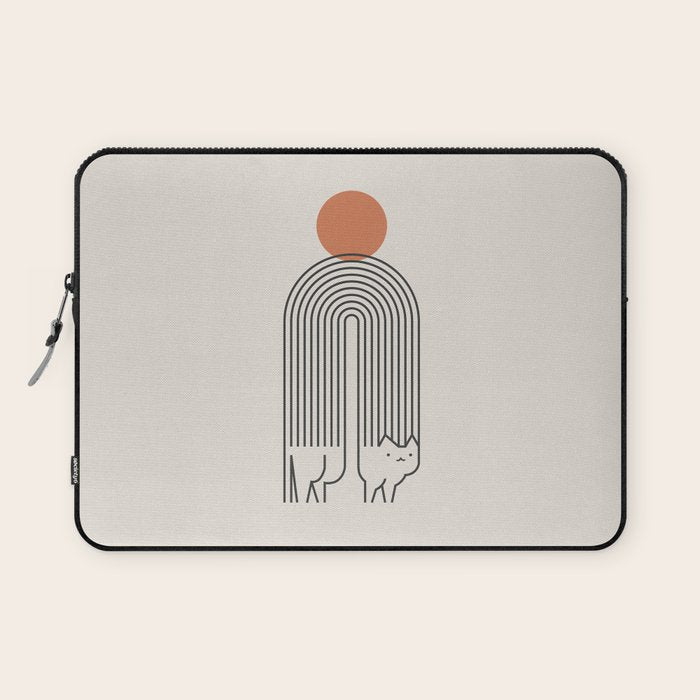 Cat Landscape 94 Laptop Sleeve Gallery Image 1